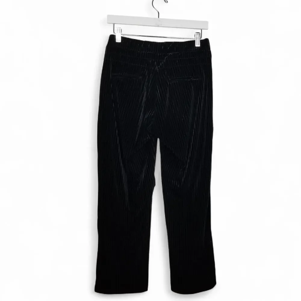 THE KOOPLES Sport Ribbed Velvet Drawstring Ankle Joggers - 29 (Kooples Size 3) - Picture 4 of 7